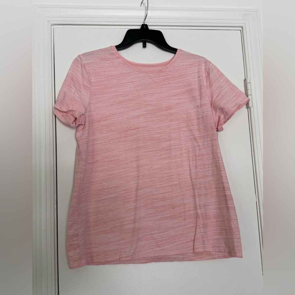 Croft & Barrow Light Pink Short Sleeve Tee